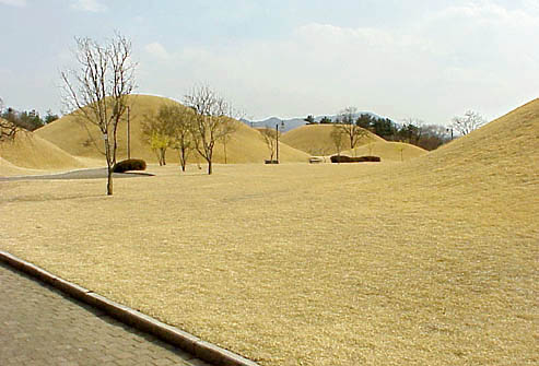 tunnel-type tombs, revealing the various burial methods during the Shilla period